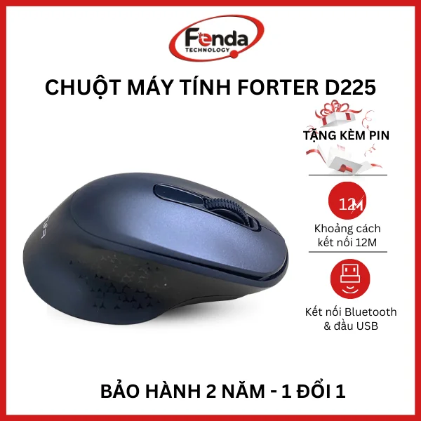 Chuột không dây Bluetooth Forter D225