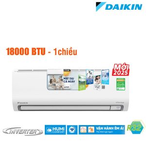 Điều hòa Daikin KB50ZVMV 2025 1 chiều, Inverter, 18000 BTU